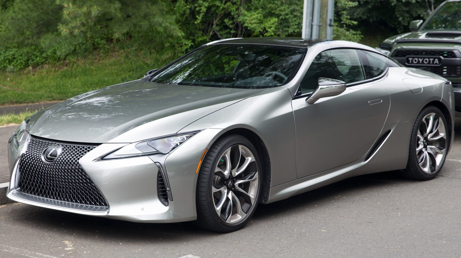 imgi_253_2023_Lexus_LC500_in_Atomic_Silver_front_left 2021 LEXUS LC FOR SALE FROM JAPAN - Image 1